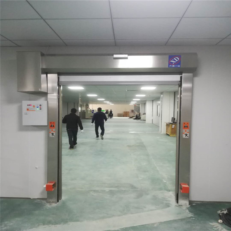 XDM快速卷帘门厂家产品的测量