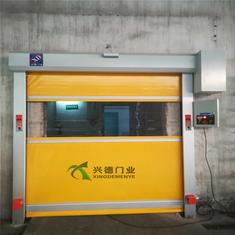 XDM快速卷帘门厂家产品的测量