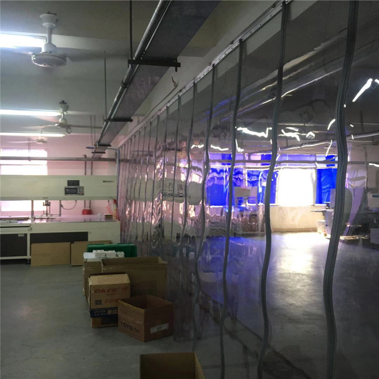 东莞磁铁透明软门帘加工
